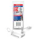 1/4" Heavy Duty Master Toggle-Bolt Strap Anchors (8 Pack) w/ 8 Steel Threaded Studs, 3/8" to 3-5/8" Grip Range, for 1/4"-20 Fastener Size - 240lb in 3/8-1/2" & 300lb in 5/8" Drywall Holding Strength