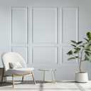 Yuzzy Peel and Stick Wall Molding Kit 6-Frame Premade, Luxe Architectura Wall Moulding Panel Frame, Self Adhesive Wainscoting Panels, Accent Molding Trim for Interior Walls Home Decor (Style 2)