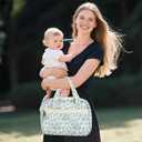 Rain Bunny Cotton Quilted Wearable Breast Pump Bag Compatible With Elvie, Willow and Momcozy, Pumping Bag for Work, Travel