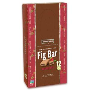Natures Bakery Whole Wheat Raspberry Fig Bar, 2 Ounce -- 84 per case. BB: 06/08/26