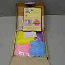 jackinthebox Poke Poke Art  Magical Theme, Mess-Free Fabric Art and Craft, Flower Pressing Kits, Gift for Kids, Girl Gifts, DIY Activity Boy Gift, Easter Gift for Girls and Boys Ages 4 5 6 7 8