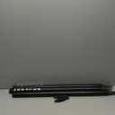 Cricket wickets with bails - Cricket Stumps Made of Wood, Set of 3 Stumps for Cricket with 2 bails, T20 Cricket Wicket, Cricket Stumps (Black)