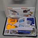 JOREST Watch Repair Kit for Battery Replacement & Link Removal, Resizing &Opener, Watch Repair and Cleaning Screwdriver Set, Wrench Back Remover, Spring Bar Tool