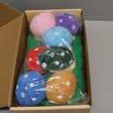 Hide and Seek Dog Toys, Squeaky Interactive Puzzle Dog Toys for Boredom and Stimulation, Dog Enrichment Toys for Small and Medium Dogs (Mushrooms, Pack of 7)