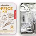 GE 4-Device Universal Remote Control, Designer Series, Brushed Nickel/Silver, 33709 and Anywhere Office Kit