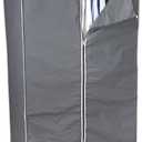Simplify, Organizer, for Clothes and Accessories, Heavy Duty, Hanging Rod, Easy to Assemble in Grey 36" Wide Portable Closet (Grey)