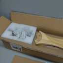 52 Inch Outdoor Ceiling Fan with Lights and Remote, 3 Blade Wood Ceiling Fan with Light,3CCT Dimmable, Indoor Outdoor Ceiling Fan for Patio Bedroom Living Room, Quiet Reversible DC Motor