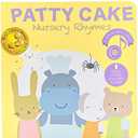 Calis Books Patty Cake Nursery Rhymes Interactive Sound Book for Toddlers 13, Kids Headphones Included, Musical Book for 1 Year Olds, Perfect First Birthday Gift, 6 Favorite Songs