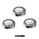 [3 Pack]SH71/52 Replacement Heads Compatible with Philips Norelco Series 7000,New Upgraded SH70/71 Compatibility Double Blades for norelco 7000 Replacement Heads