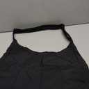 Large Nylon Crossbody Purse Women Hobo Crescent Shoulder Bag Slouchy Tote Bag Casual Weekend Handbag for Women (Black)