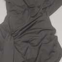 Mojessy Women Bodycon Maxi Dress Sexy Mock Neck Lace Up Bandage Ruched Short Sleeve Long Dress Cocktail Dress (Small, Black)