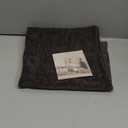 OTOSTAR Chenille Throw Pillow Covers 24x24 Inch Soft Farmhouse Dark Grey Decorative Pillow Covers Solid Square Cushion Case for Sofa Bed Living Room Couch Home Decor (Dark Grey)