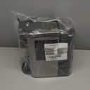 Single Serve Coffee Maker for K-Cup Pod and Grounds, Hot and Iced Coffee Maker, 6 to 14oz Brew Sizes, 50oz Removable Reservoir, Strong Button Feature, Fit 6.5" Mugs, Stainless Steel, Black (11.2 Inch)