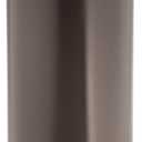 iDesign Freestanding Bathroom Toilet Paper Storage Holder with Lid Bronze | For 3 Extra Rolls