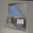 RoseSeek Women's Off Shoulder Ombre Tie Dye Bodycon Dress Long Sleeve Slim Fit Pencil Mini Dresses (Blue, S)