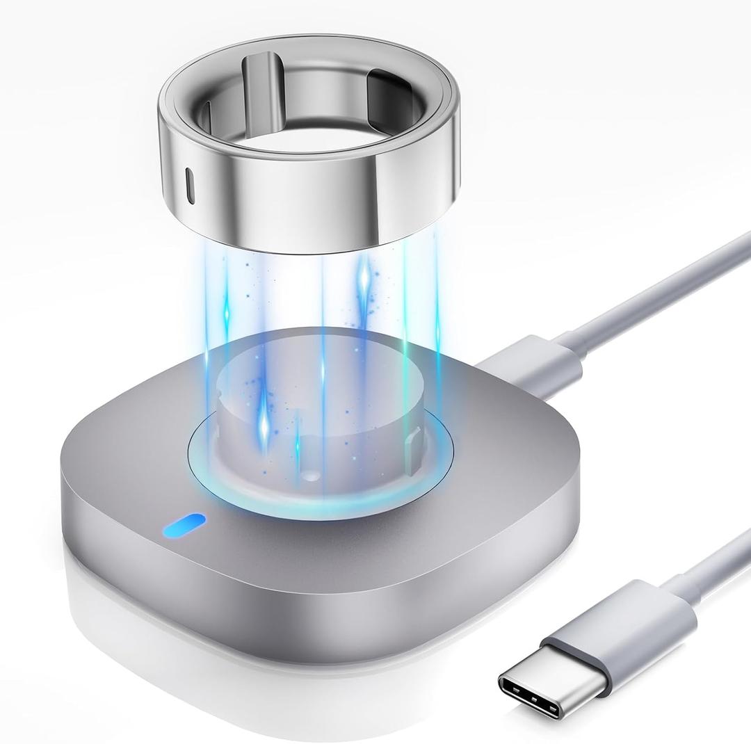 Compatible with Aura-Ring Gen 4 Charger -Size 9- Charging Dock and USB-C Cable Replacement Accessories