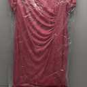 Rose Dress Womens Size 18 Red