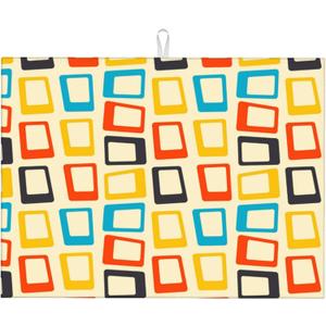 Mid Century Modern Dish Drying Mat for Kitchen Counter Decorative Drying Pad 18x24 Inch Absorbent Reversible Retro Dish Drainer Rack Mats Mid Century Modern Dish Drying Mat for Kitchen Counter Decorative Drying Pad 18x24 Inch Absorbent Reversible Retro Dish Drainer Rack Mats