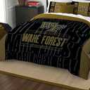 Northwest NCAA Unisex Comforter and Sham Set (Full/Queen, Modern Take)