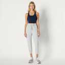 Amazon Essentials Women's Athletic Soft Performance Lightweight Cropped Capri Workout Jogger Sweatpants