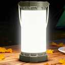 Glocusent 135 LED Ultra Bright Camping Lantern, Up to 200H, 5000mAh Camping Lights with 3 Colors & 5 Brightness, SOS, Max 1500LM, Rechargeable Lantern for Power Outages Camping Hiking Emergency