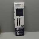 EcoNour Car Side Window Sun Shade (2 Pack) | Retractable Roller Sunshade for Kids | Baby Car Window Shades for UV and Sun Glare Protection | Baby Travel Accessories (15"x17") (Medium)