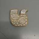 IBA Indianbeautifulart Textile Printing Block Bird Hand Carved Wooden Stamp Wood Block Printing Textile Stamps for Fabric/Pottery Blocks- 6 Inch