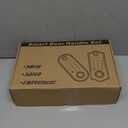 BEBASIA Smart Fingerprint Door Lock with Handle Set, Full App Control, Electronic Digital Touchscreen Keypad, Deadbolt Smart Locks for Front Door, Auto Lock, Black