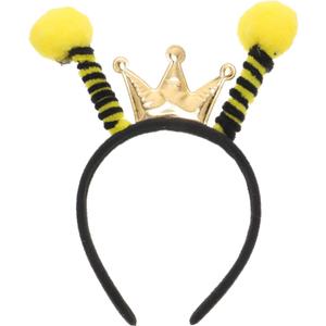 6 x Amosfun Party Bopper Antenna Headband Hair Address Bee Ant Ladybug Hair Band Adult Costume Accessories Birthday Party Favors (Black)