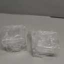 4 Pcs Acrylic Remote Control Holder Adhesive Wall Mount Phone Holder Clear Wall Mount Organizer Media Pen Storage Pen Phone Charging Storage Box for Home Office Living Room Bedroom