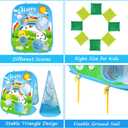 Easter Bean Bag Toss Games for Kids Indoor Outdoor Easter Party Games for Boys Girls Adults Carnival Yard Game for Kids Ages 3 4 5 6 7 8 Egg Hunt Party Favors Supplies