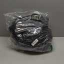 iCKER Mens Trench Coat Winter Wool Blend Jacket Overcoat Long Top Coat Warm Pea Coat (X-Large, 1908-black)