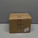 LUKA Ceramic Rustic Farmhouse Vase,8.25 inch Terracotta Vase with Handle,Neutral Clay Pot Vases Decorative Vase for Living Room,Table,Shelf Decor(Brown,M)