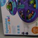 Kids LED Sit & Spin Toy with Music - 360 Spinning Seat for Toddlers & Kids, Ages 18+ Months, Birthday Gift for Girls & Boys
