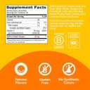 OLLY Hello Happy Gummy Worms, Mood Support Gummies For Adults,* Saffron Extract, Vitamin D, Tropical Zing Flavored, 30 Day Supply - 60 Count ,  exp date 22 Sep 2027