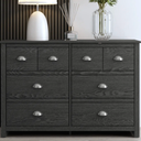 Bhure 6 Drawer 46.45'' W Double Dresser