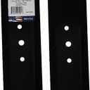 Maxpower 561513B 2 Blade Set for Many 38 in. Cut MTD, Cub Cadet, Troy-Bilt Mowers Replaces OEM #'s 742-0322, 742-0472, 942-0493, 50-2615, Black