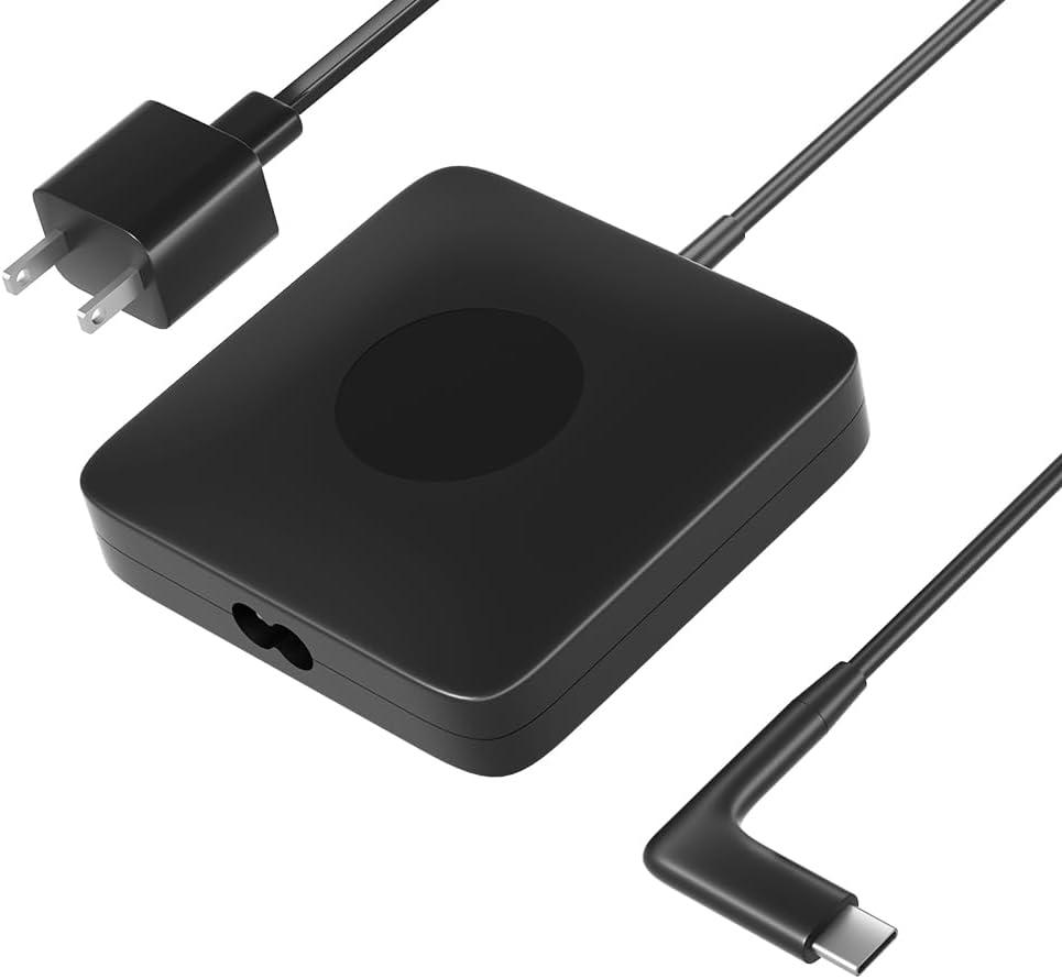 65W USB-C Power Adapter Charger Compatible with Peloton Bike+ Plus FSP065-APDC8R01 CL02-0011 PLTN-TTRO1 PLTN-TTR01 PL-02 Indoor Stationary Exercise Peloton Power Bike Replacement Cord