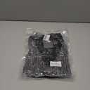 YYA Women's Casual V Neck Blouse Long Lantern Sleeve Spark Shining Blouses Top Shirts Silver XL