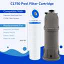 Fil-fresh C1750 Pool Filters Cartridge Compatible with Hayward C1750, Replace for Hayward CX1750RE, Pleatco PA175, Unicel C-8417, Filbur FC-1294, 175 sq. ft, 1-Pack