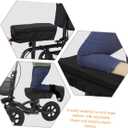 KOMBIUDA Memory Foam Knee Walker Pad Cover with Adjustable Straps Non-Slip Knee Scooter Cushion for Pain Relief and Extended Comfort Support