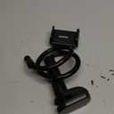 MAGIPEA Cell Phone Clip Bed Stand Holder, with Grip Flexible Long Arm Gooseneck Bracket Mount Clamp for Desk, Compatible with iPhone 17/16 Pro Max, 15, 14 or Other 3.5-7" Devices (Black)