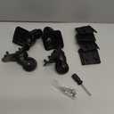 Luggage Wheels Replacement for Suitcase, Spinner Wheels Replacement Parts Roller Suitcase Tourister Travel Trunk Caster Luggage Kit (4 Pcs)