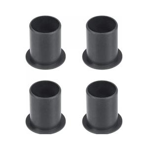 uxcell Flanged Sleeve Bearings 17mm Bore 19mm OD 25mm Length POM Wrapped Oilless Bushings Black 3pcs