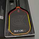 Pickleball Paddles - Professional Carbon Fiber Paddle with Honeycomb Core Pickleball Rackets - Lightweight Precision & Enhanced Shock Absorption for High Spin & Powerful Shots