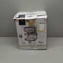 brim 19 Bar Espresso Machine, Fast Heating Cappuccino, Americano, Latte and Espresso Maker, Milk Steamer and Frother, Removable Parts for Easy Cleaning, Stainless Steel with Wood Accents