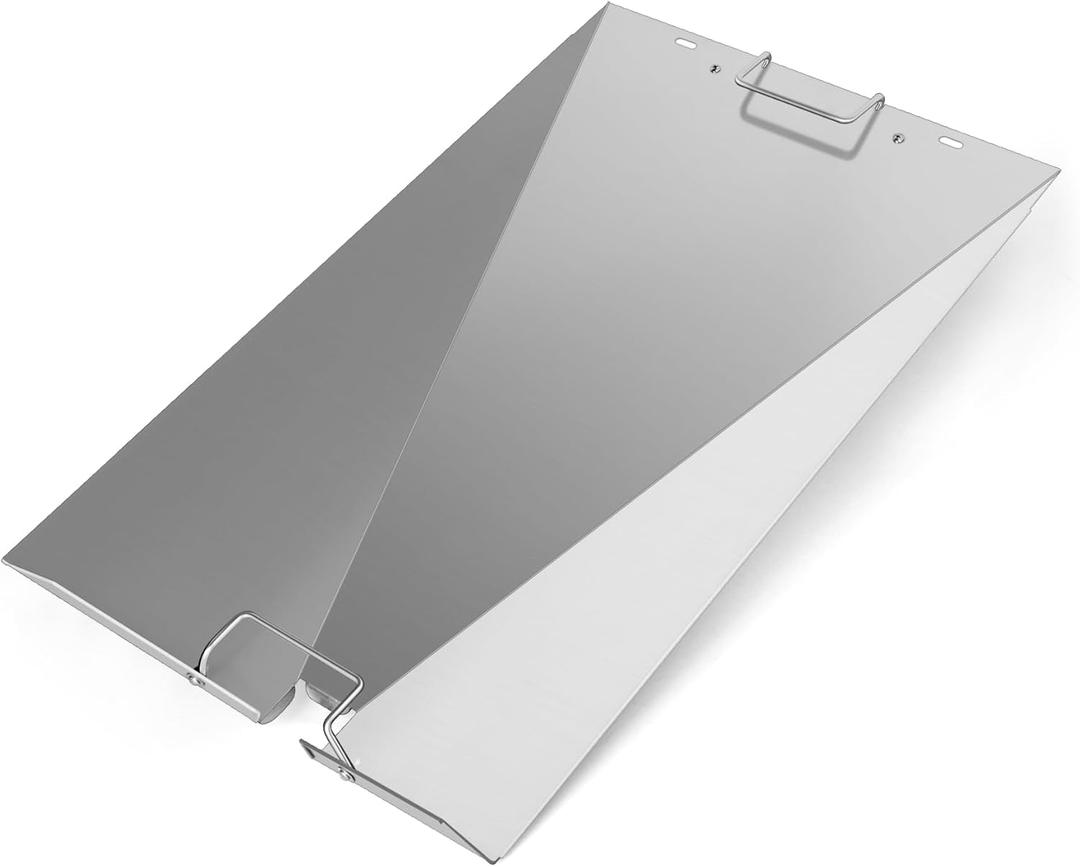 Drip Tray Heat Baffle Replacement for Traeger Woodridge pellet Grill TFB86MLH ,Stainless Steel Grill Grease Drip Pan Compatible With Traeger Drip Tray Liner BAC818 for Traeger Grills Accessories
