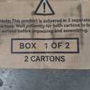 70" TV Stand for Living Room, Modern Entertainment Center & Media Console, Fits TVs up to 80", Storage Cabinet with Shelves, 36" Electric Fireplace with LED Flame (All Black)