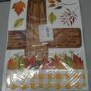 6 x Fancy Land Thanksgiving Jesus Christian Bulletin Board Decoration Fall Pumpkin Maple Cross Cutouts for Autumn Classroom School Wall Door Decor