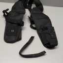 KUNN Radio Harness with Chest Buckle, Double Shoulder Holder for Walkie Talkie, Universal Holster for Police, Black